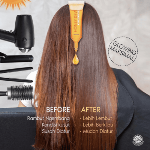 مكاريزو سيروم العسل لترطيب وتغذية الشعر