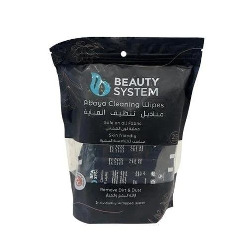 بيوتي سيستم مناديل تنظيف العباية وحماية لون القماش...