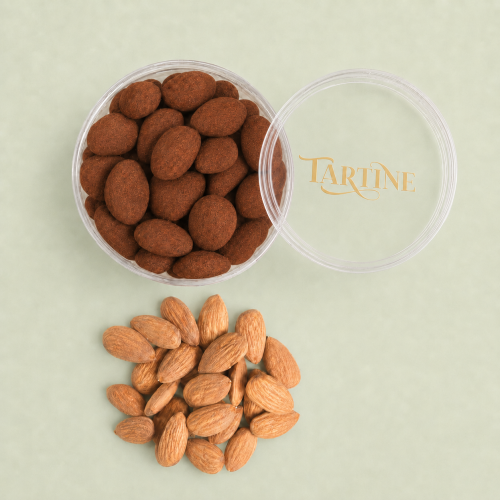 دراجيه اللوز Almond Dark Dragee