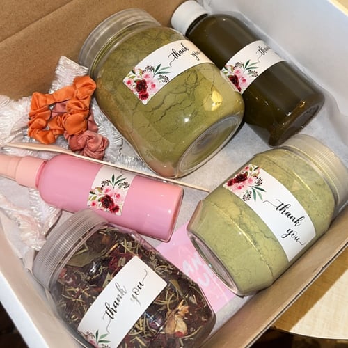 بوكس الشعر -حناء-سدر 500g