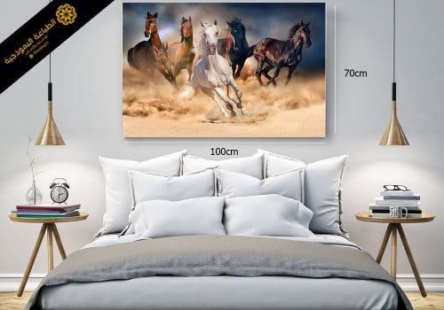 لوحة كانفاس - خيول