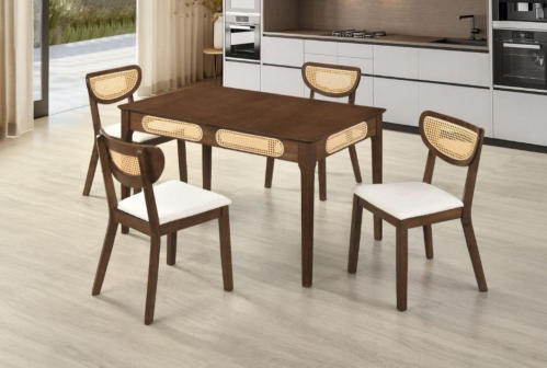 طاولة طعام ماليزي - 4 كراسي