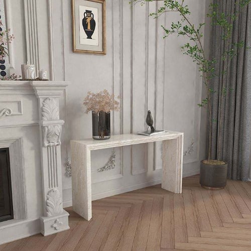 طاولة مدخل - كونسول رخام تصميم اوروبي