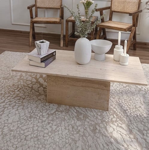 طاولة رخام ترافنتينو 2