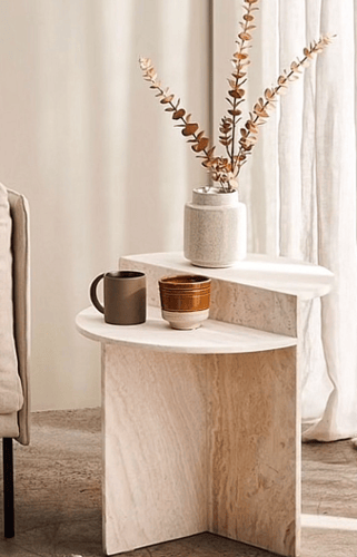 طاولة رخام جانبية