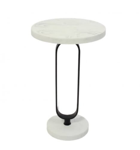 طاولة خدمة رخام تعريق رمادي