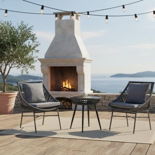 طقم جلوس خارجي " 2+1 "