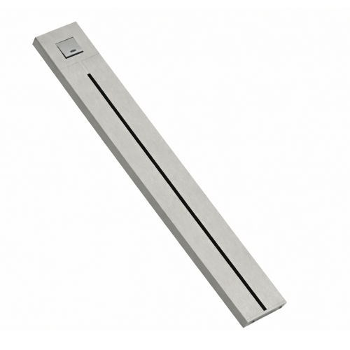 Socket Track 80cm Silver