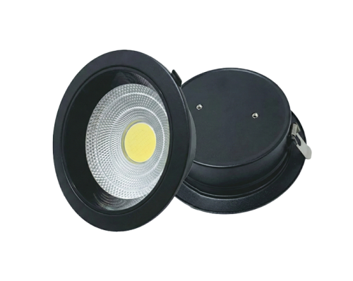 Deep black 8W yellow downlight - alraed alarabi
