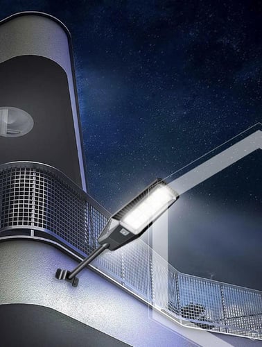كشاف شوارع طاقة شمسية 300w ابيض الرائد العربي
