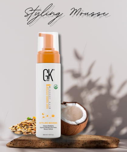 GLOBAL KERATIN GK HAIR STYLING MOUSSE 8.5 OZ./250M...