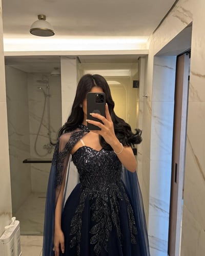 فستان please كحلي