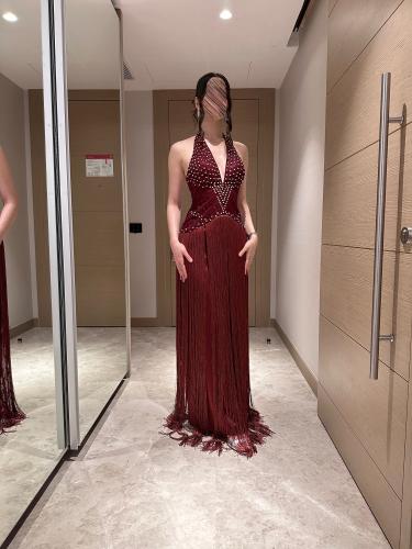 فستان Crimson Dazzle