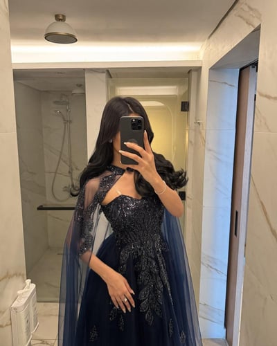 فستان please كحلي