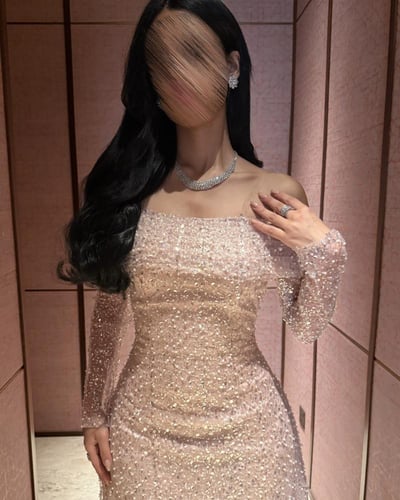 فستان Champagne وردي