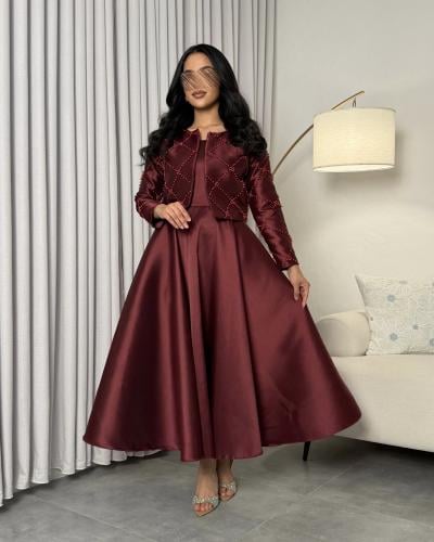 طقم pearl برغندي