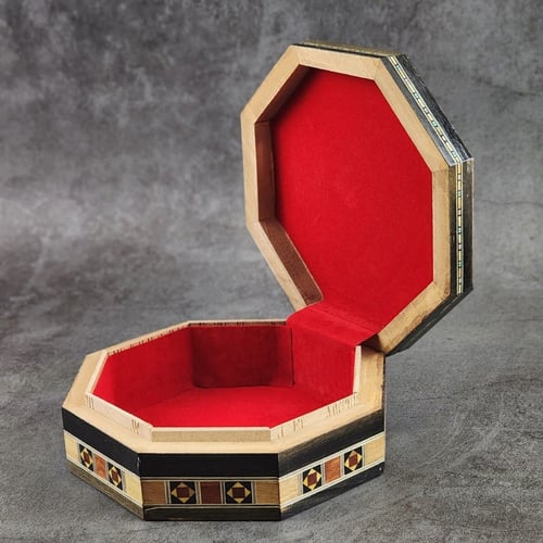 علبة سورية موزاييك فاخرة ثمانية