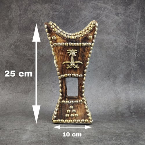 طقم مباخر حائلية ( نقش سيفين ونخلة )