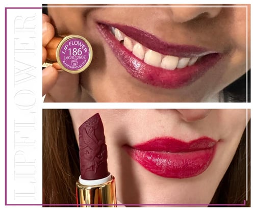 أحمر شفاه نباتي مستوحى من جمال الورود