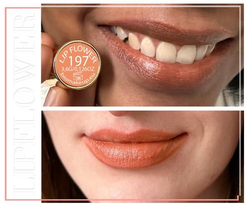 احمر شفاه زهرة الفرانجيباني /البلوميريا مع بودرة ا...