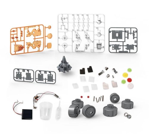 سيارة البناء بالطاقة النظيفة