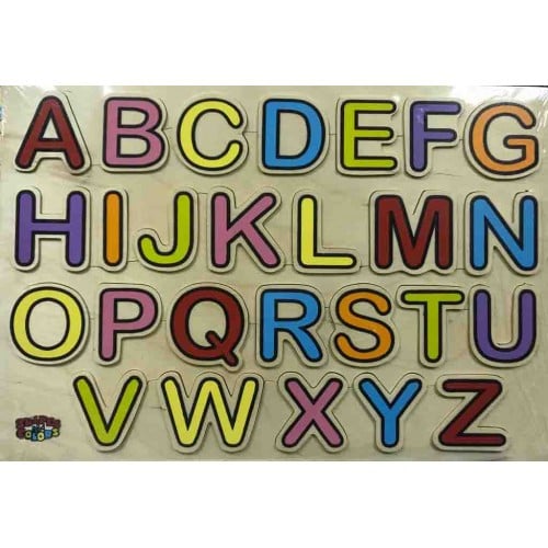 الحروف الانجليزية الخشبية - كابيتال