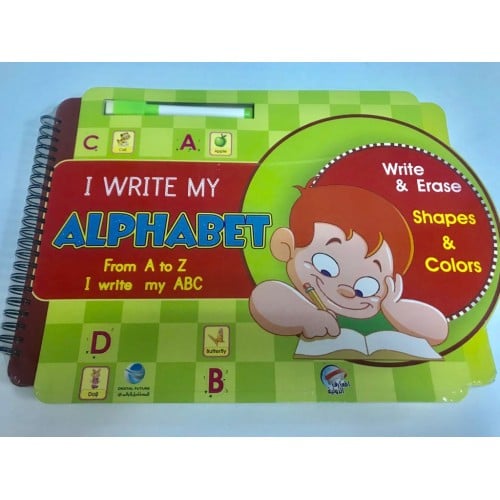 أنا أكتب الحروف-إنجليزي