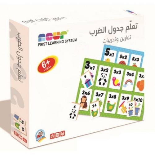 تعلم جدول الضرب - تمارين وتدريبات