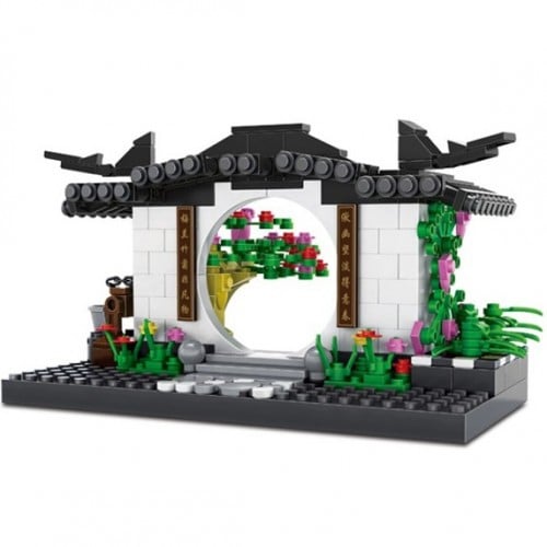 تركيب القطع - مبنى معماري 1