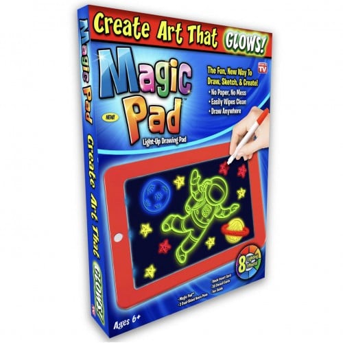 ارسم مع اللوح المضيء