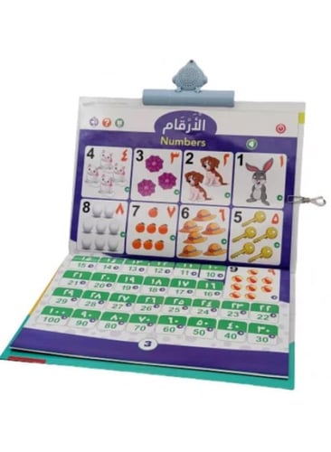 الكتاب الناطق الذكي تفاعلي، صوتي، تعليمي شامل