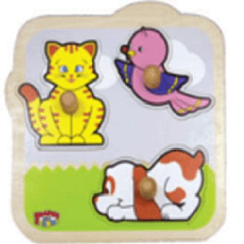 تركيب أشكال حيوانات منزلية