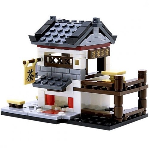 تركيب القطع - بيت الشاي