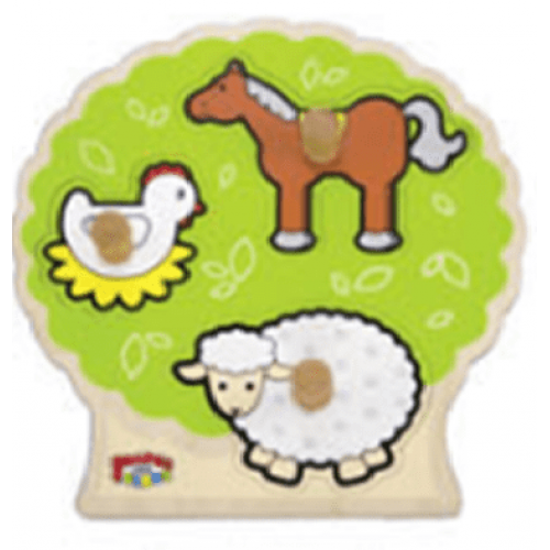 تركيب أشكال حيوانات المزرعة