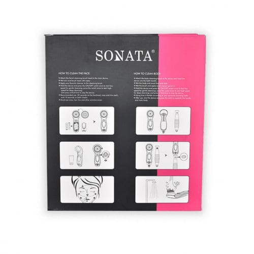 تنظيف الوجه والجسم من sonata