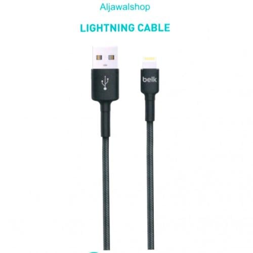 كيبل لشحن الأيفون (LIGHTNING CABLE) ذو كفائة يدعم...