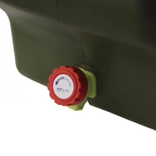 مغسلة البركة 12 لتر لون زيتي