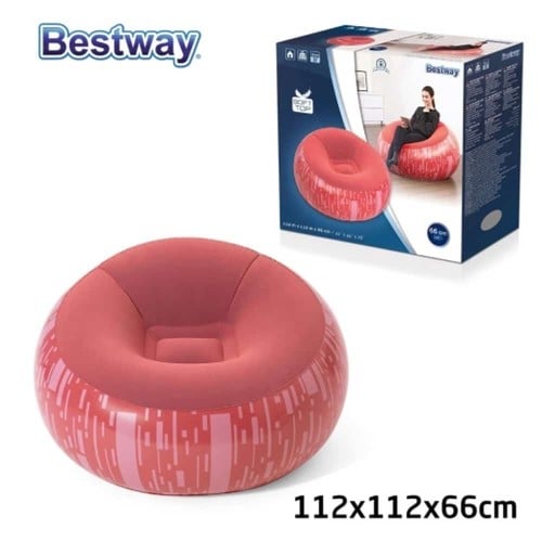 كرسي مريح قابل للنفخ 112×112×66 سم Bestway 75052