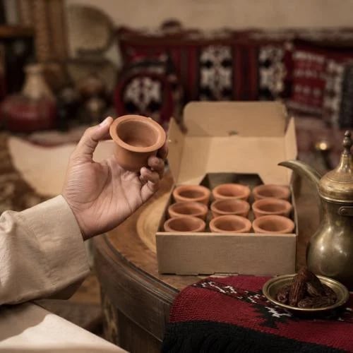 9 ceramic cups