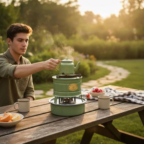 طباخة زمان ( بالقاز )