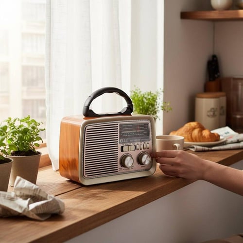 راديو تصميم قديم