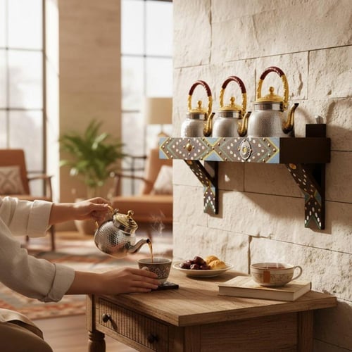 رف تراثي 60سم