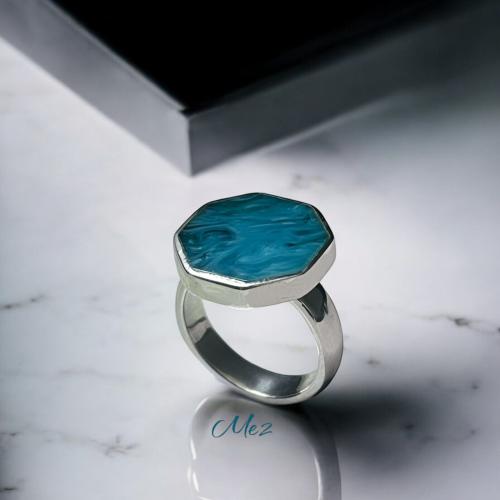 Royal ring, فاتوران stone, German model (A8), size 6