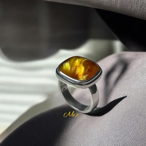 Royal ring, musk stone, German model (G1-12), size 4.5