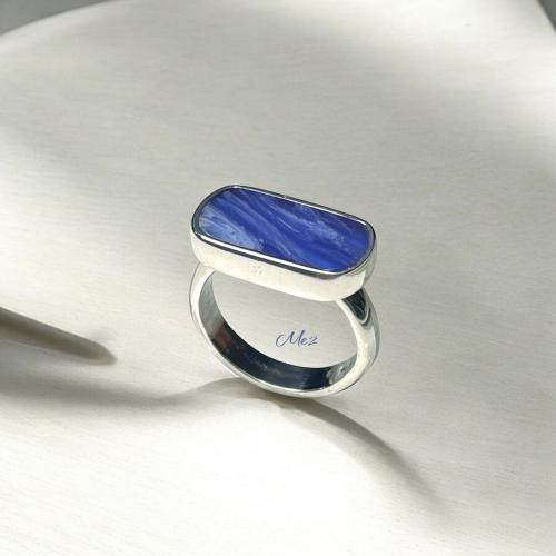Royal ring, فاتوران stone, German model (MS-17-7), size 6