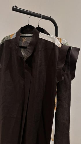 دراعة خفيفه قماش لينين مع قطن