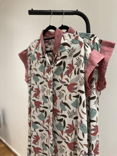 دراعة خفيفه قماش قطن مع فيسكوز