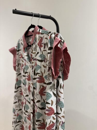 دراعة خفيفه قماش قطن مع فيسكوز