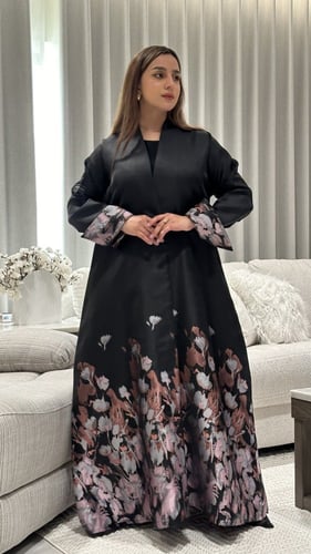 عباية تفته مع رسم طباعه