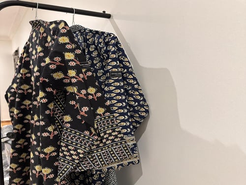 عباية بقماش قطن هندي